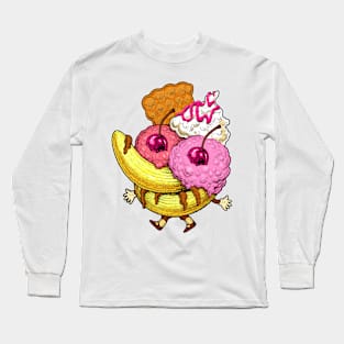 BANANA SPLIT Long Sleeve T-Shirt